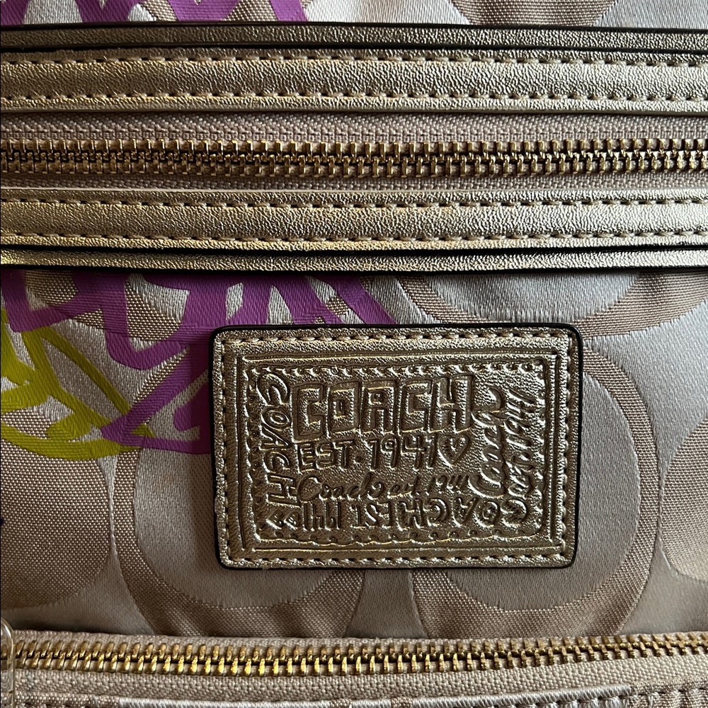 Coach Extra Large Backpack Super Clean Euc - image 2